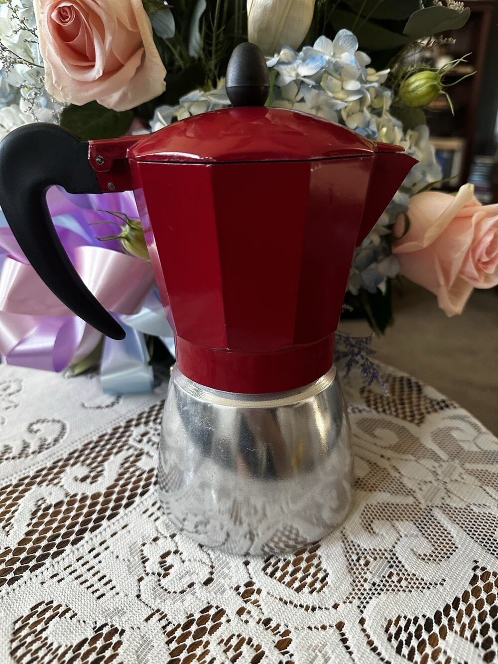Aluminum Espresso Stovetop Coffee Maker Imusa Brand 1 Cup